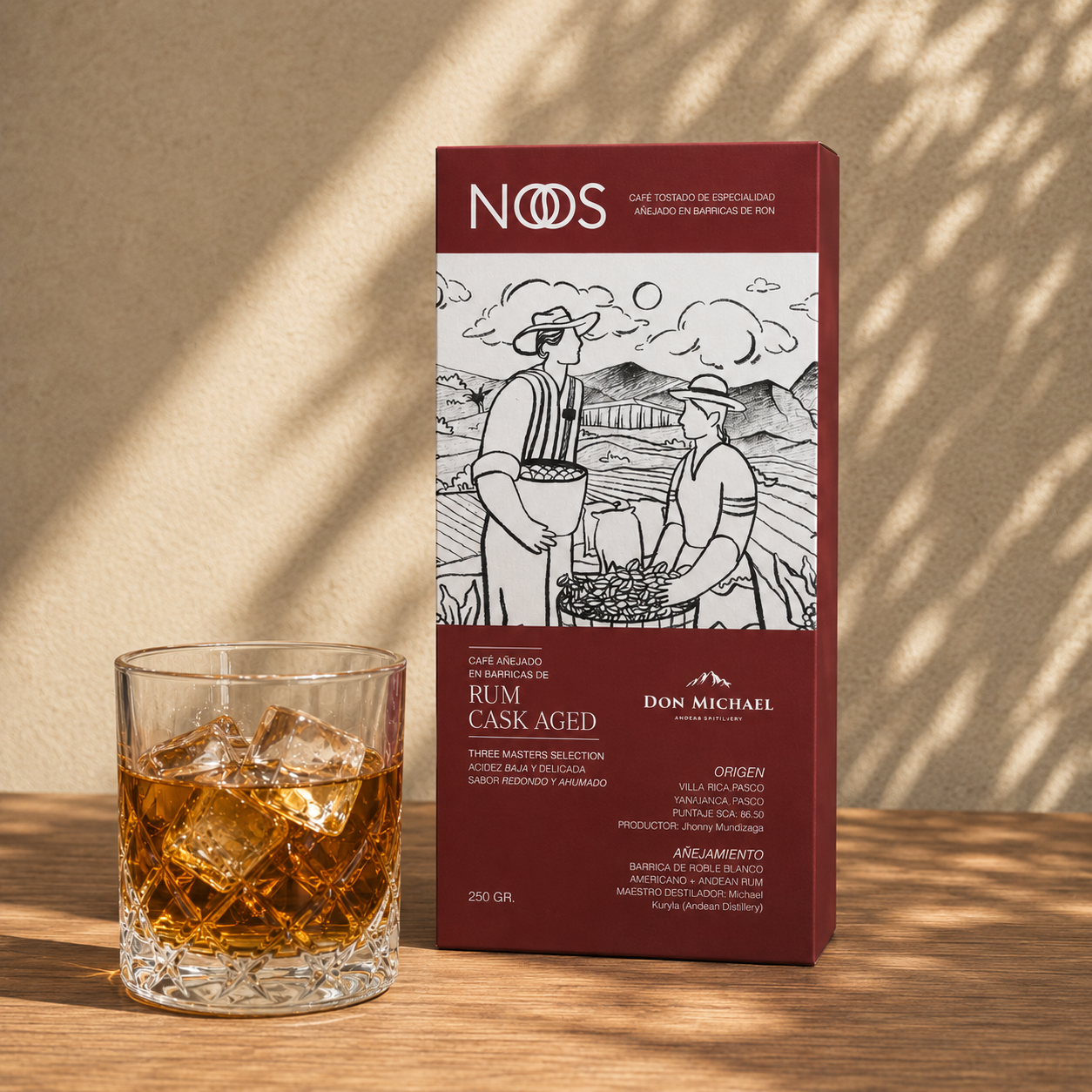 PRE - VENTA: Café Three Masters · Rum Cask Aged