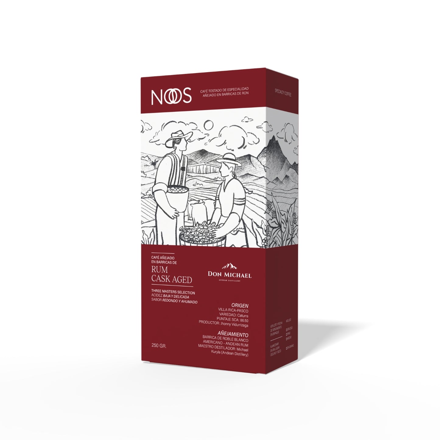 PRE - VENTA: Café Three Masters · Rum Cask Aged