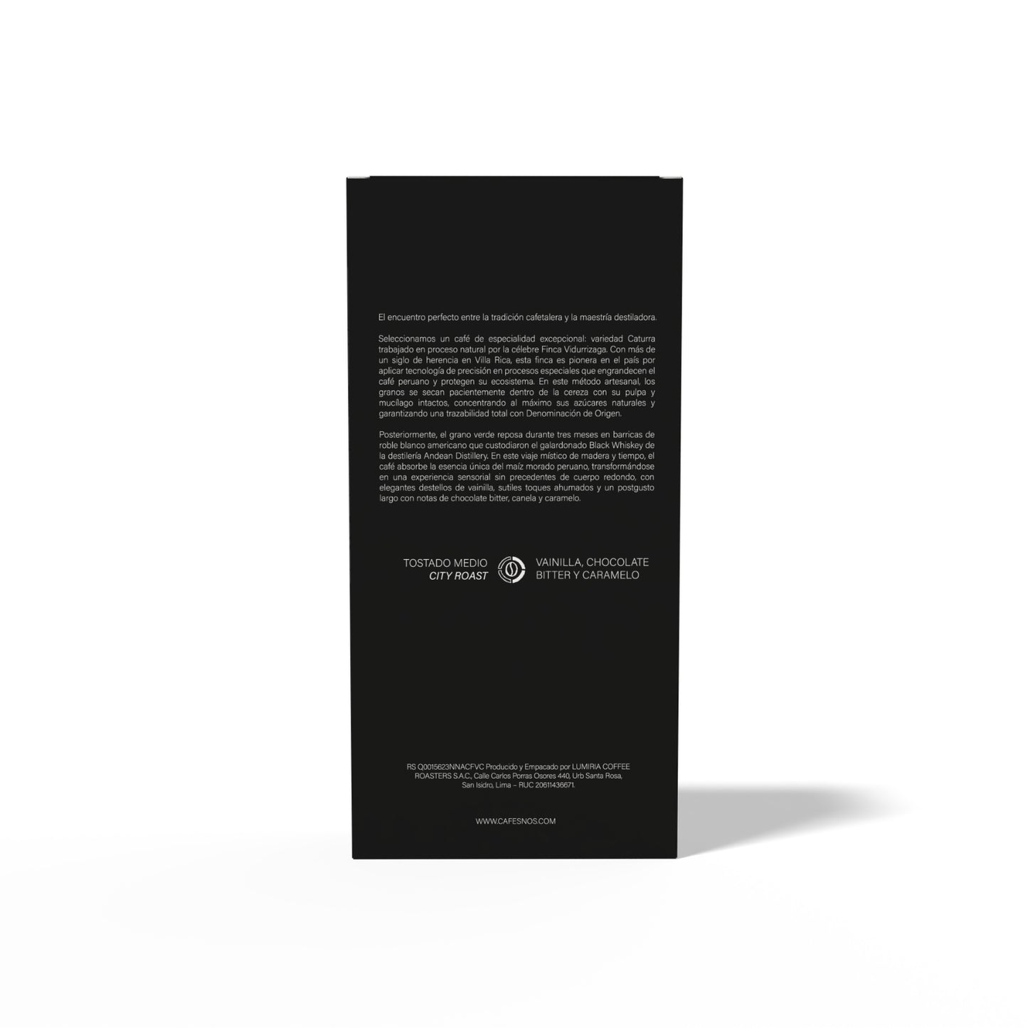 PRE -VENTA: Café Three Masters · Whiskey Cask Aged