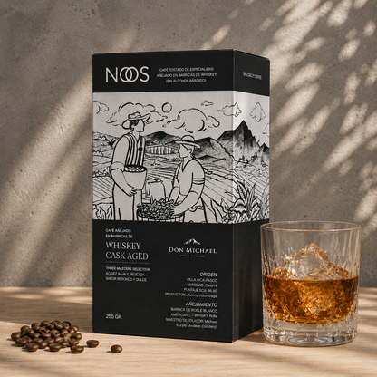 PREMIUM: Café Three Masters · Whiskey Cask Aged